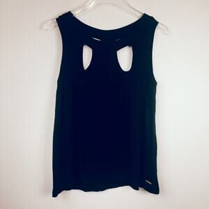 Senha | Black Cutout Top | Sz Large